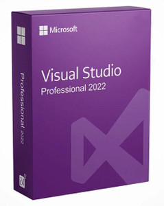 MICROSOFT Visual Studio Professional 2022 for Windows (1 User, Lifetime ...