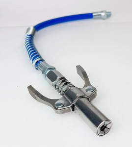 AASONS 1/8 NPT Coupler with 30cm Hose Gear Grease Nozzle 10000PSI Manual Dispenser