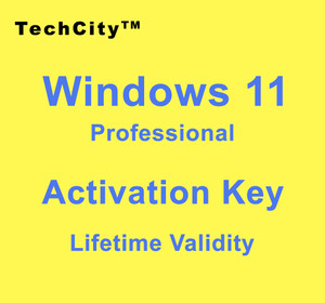 techcity Windows 11 Pro 32bit 64bit Activation key