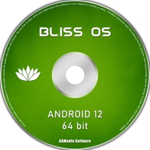 TekyMeky ANDROID 12 for PC (Bliss OS 15.0) DVD Bootable Operating System LATEST 64
