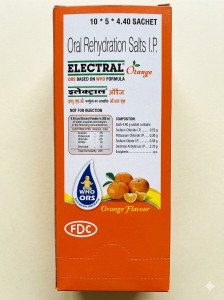FDC Electral Orange Powder Sachet 50x4.4g - Image 5