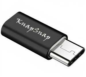 KnapSnap USB Type C, Micro USB OTG Adapter