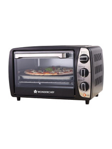 WONDERCHEF 17-Litre Oven Toaster Grill OTG WCOTG01WOT1701, Black