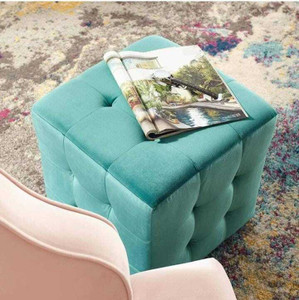 Unique Creation Handicrafts Solid Wood Standard Ottoman
