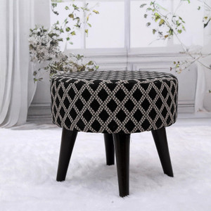 Greetwood Solid Wood Standard Ottoman