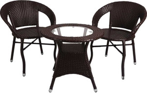 ERGOCRAFT ERGOCRAFT BALCONY/GARDEN/TERRACE/ COFFEE TABLE CHAIR SET D-12 Metal Outdoor Chair