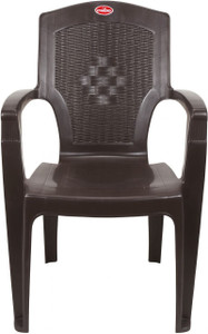 SRI GAYATHRI POLYMERS Comfortable Seating for Home & Living Room | Matt & Gloss Pattern Plastic Outdoor Chair