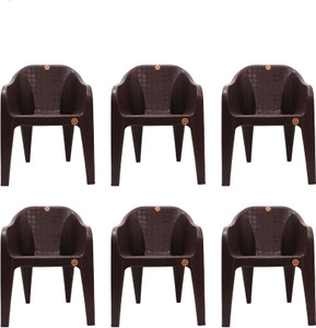PRIMEGOLD Diamond Sofa Chair - Comfortable for Home/Restaurant/Garden Plastic Outdoor Chair