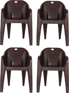 HOMIBOSS chairs for home, Living Rooms, & Garden Plastic Outdoor Chair