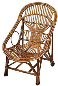 CRAFTCANE Cane lawn chair, outdoor chair, bamboo chair Cane Outdoor Chair