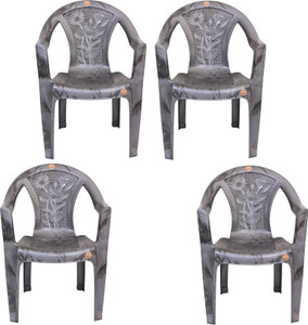 SP SPARK LINE Kwid for Home, Office | Comfortable | ArmRest Plastic Outdoor Chair