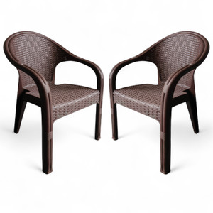 TrendyLivings Sizz Plastic Chair for Home, Garden Plastic Outdoor Chair