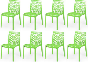 APPLE FURNITURE Designer Web Plastic Living Room Outdoor Chair Plastic Dining Chair