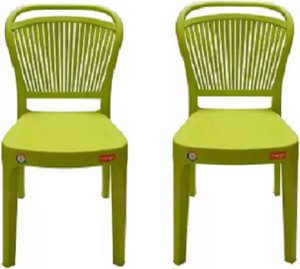 MSR MANGO Stackable Plastic Chair Strong & Sturdy Structure Plastic Outdoor Chair Plastic Outdoor Chair