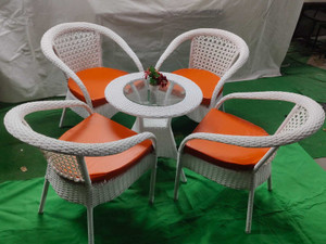 RAIOBJECT RAIOBJECT OUTDOOR/BALCONY/GARDEN/TERRACE TABLE CHAIR SET Metal Outdoor Chair