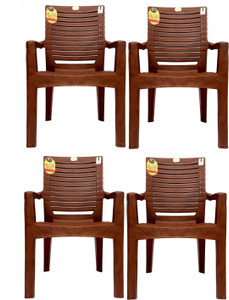Anmol Moulded High Back Chair Strong Structure Build Chair for Home, Garden Plastic Outdoor Chair