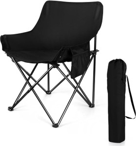 ANKRI 1 Camping Folding Chair,Beach Chair,Fishing Chair for Travelling,Outdoor,Picnic Synthetic Fiber Outdoor Chair