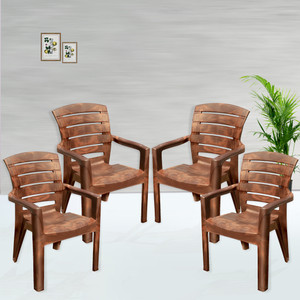 MAHARAJA Singham 101 Home & Restaurant Plastic Outdoor Chair