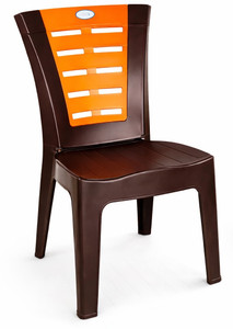 SRI GAYATHRI POLYMERS Armless Plastic Chair|Strong Back Support|Multipurpose Home&Kitchen Chair Plastic Outdoor Chair