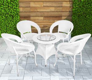 Aadya Craft Synthetic Fiber Table & Chair Set
