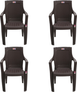 AVRO furniture 7756 Heavy Duty, Durable, Stackable, Indoor & Outdoor Use, Living Room Kursi, Plastic Outdoor Chair