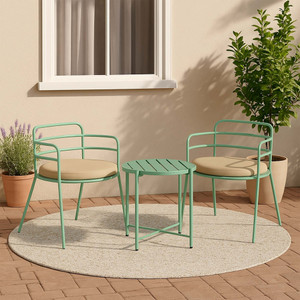 Flipkart Perfect Homes Metal Table & Chair Set