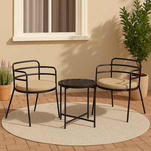 Flipkart Perfect Homes Metal Table & Chair Set
