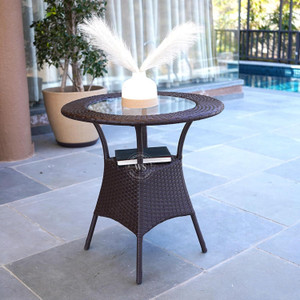 Wooden Street Sienna Outdoor/Garden/Patio Table For Home Metal Outdoor Table