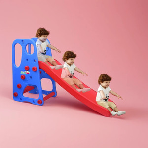 Ehomekart Garden Slide for Kids - New Super Senior Garden Slider with Two Slope Options - for Boys and Girls - Perfect for Home / Indoor or Outdoor - 165 x 81 x 103 cm