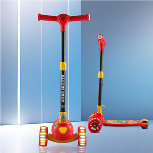 Myhoodwink BEST SMART KICK SCOOTER FOR KIDS | BRAKES LED LIGHT & MUSIC 3 HEIGHT ADJUSTABLE Kids Scooter