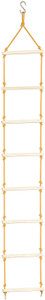 JD ENTERPEISE Rope Climbing Ladder Indoor/Outdoor for Kids - Ninja Ladder for 3 to 10 Years