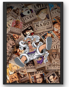 MGAURA Anime Wooden Wall Frame 12x9 inch - Image 5