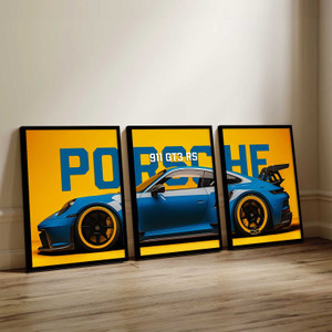 Hothouse Porsche Car Framed Poster 17x13 - Image 5