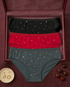 Nakshu Women Hipster Multicolor Panty