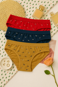 Nakshu Women Hipster Multicolor Panty