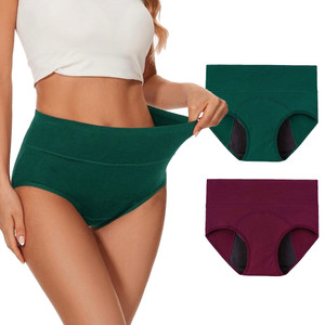 MOLASUS Women Periods Green, Maroon Panty