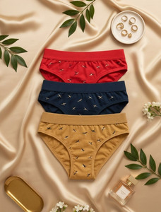 Nakshu Women Hipster Multicolor Panty