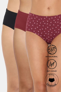 ZIVAME Women Hipster Maroon Panty