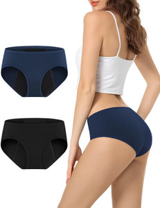 UMMISS Women Periods Black, Blue Panty