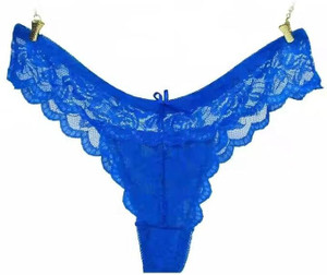 ATIMUNA Women Thong Blue Panty