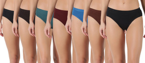 Dollar Dollar Lehar Super Combed Cotton Women's Plain Solid Panty Women Hipster Multicolor Panty
