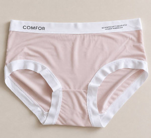 KAUSHIK NK Women Bikini Pink Panty