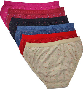 CHILEELIFE Women Hipster Multicolor Panty
