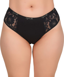 cymrite Women Hipster Black Panty
