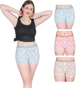 SHINE STAR Women Boy Short Multicolor Panty