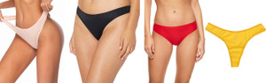 Diving deep Women Thong Beige, Red, Black, Yellow Panty