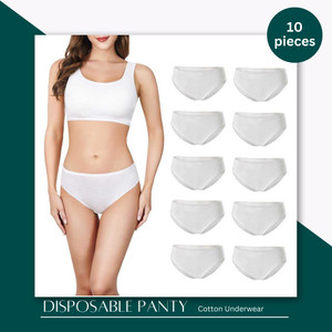 CareDone Women Disposable White Panty