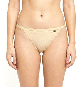 PAVVOIN Women Bikini Beige Panty