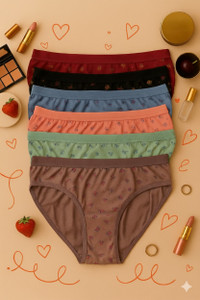 Nakshu Women Hipster Multicolor Panty