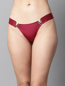 PrettyCat Women Thong Red Panty